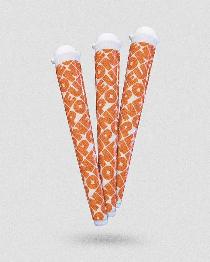 1UP branded joint tube — Barcelona cannabis social club accessory